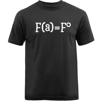 F(a)=F  FAFO Math Equation  T-shirt
