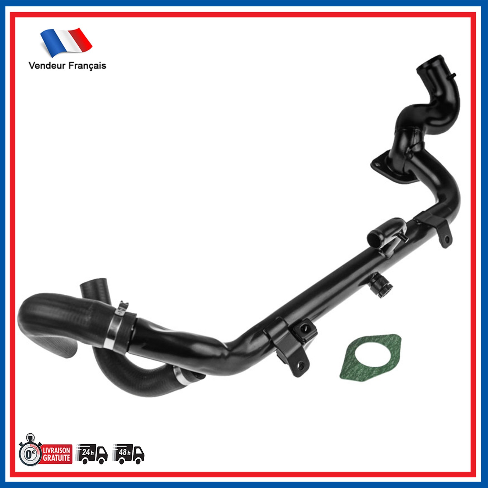 Évitez la surchauffe : durite de refroidissement moteur pour Opel Astra H 1.9 CDTi