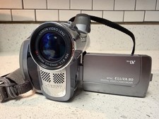 Canon Elura 80 MiniDV NTSC SD Handheld Camcorder 18x/360x Zoom 2.5" LCD-UNTESTED