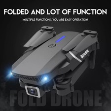 2025 New RC Drone With 4K HD Dual Camera WiFi FPV Foldable Quadcopter +4 Battery 4
