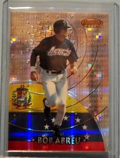 Rob Abreau 1997 Bowmans Best International Atomic Refractor & Base Cards BBI 16