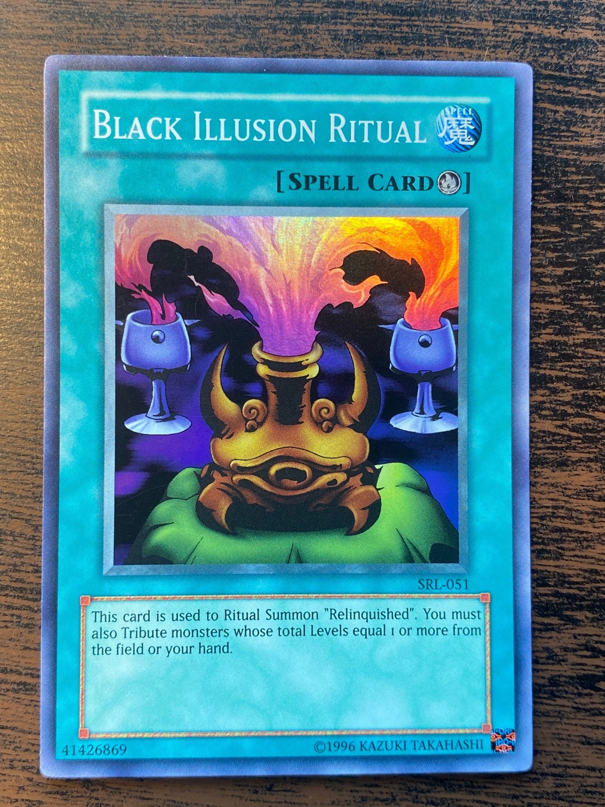 Black Illusion Ritual SRL-051 Super Rare Spell Ruler Yu-Gi-Oh Unlimited NM+