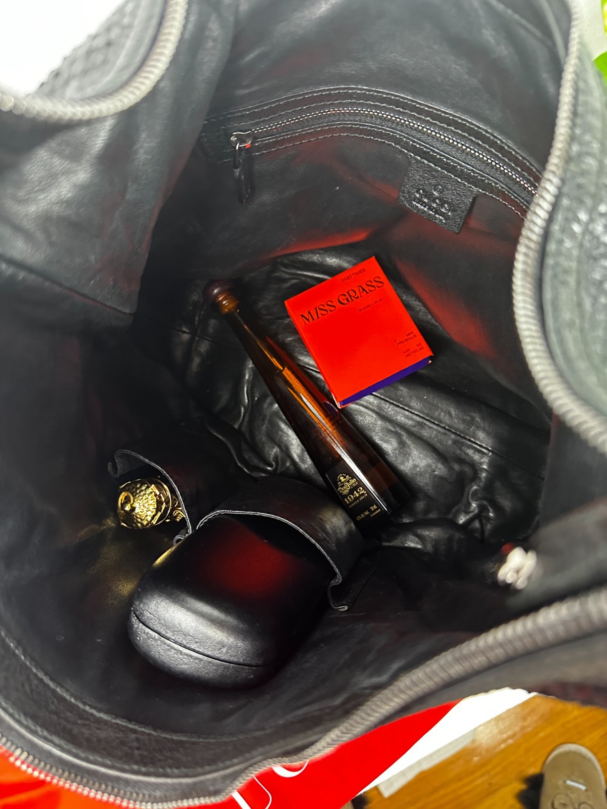 Gucci Soho Chain Hobo black Python chain shoulder… - image 12