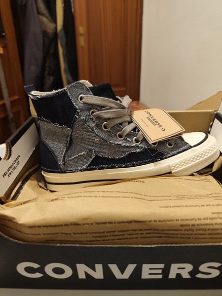 Converse Chuck 70 Canvas Hi Ltd Denim Patchwork