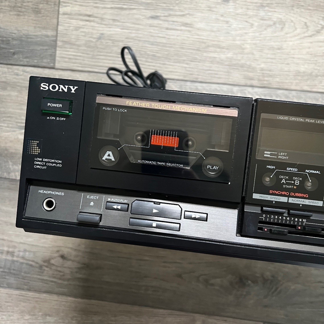 ラジオ・コンポ SONY STEREO CASSETTE DECK SRP-CT3W ラジオ・コンポ