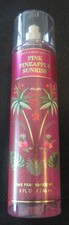 NEW BATH  BODY WORKS PINK PINEAPPLE SUNRISE FRAGRANCE MIST BODY SPRAY 8 OZ