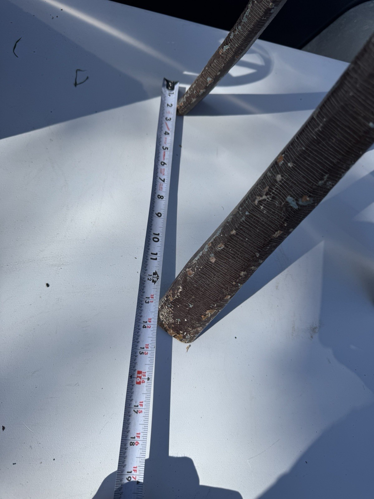 Antique Primitive 4 Legged Wood Milk Stool Rustic Farm Decor Old Paint Must See