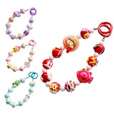 Phone Charm Strap Phone Case Lanyard Phone Chain Colorful beaded hand Chain