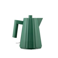 Alessi Plissé MDL061GRUK, Design Electric Kettle in Thermoplastic Green 