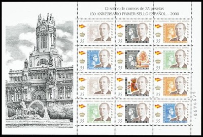 Minipliego. ** MNH  MP68. 2000. Serie completa en minipliego de doce sellos. 15