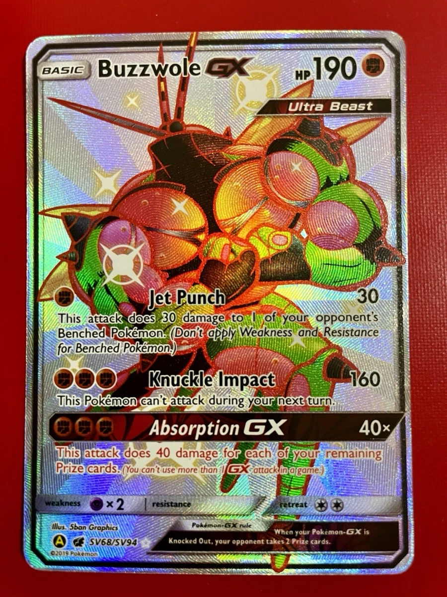 Buzzwole GX Pokémon TCG Cards for sale | eBay