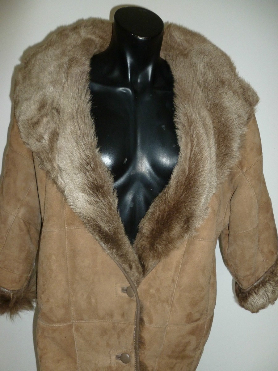 MONTONE SHEARLING GIACCONE ORIGINAL DONNA TAGLIA 46