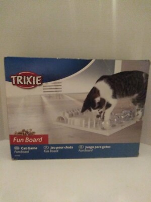 Trixie Cat Fun Toy Board Physical & Mental Exercises.  R