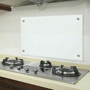 Kuchenruckwand Spritzschutz Kuche Gehartetes Glas Blume Natur Weiss Ebay