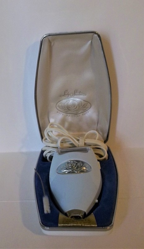 Vintage Mid Century  Lady Sunbeam Electric Pink Razor Shaver Shavemaster