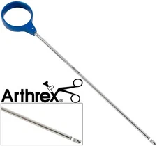 Arthrex AR-1305 Single Hole Knot Pusher With Closed End & Thumb Ring 8.25"