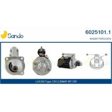 Motorino di Avviamento Sando 6025101.1 per Massey Ferguson Perkins Jcb Landini
