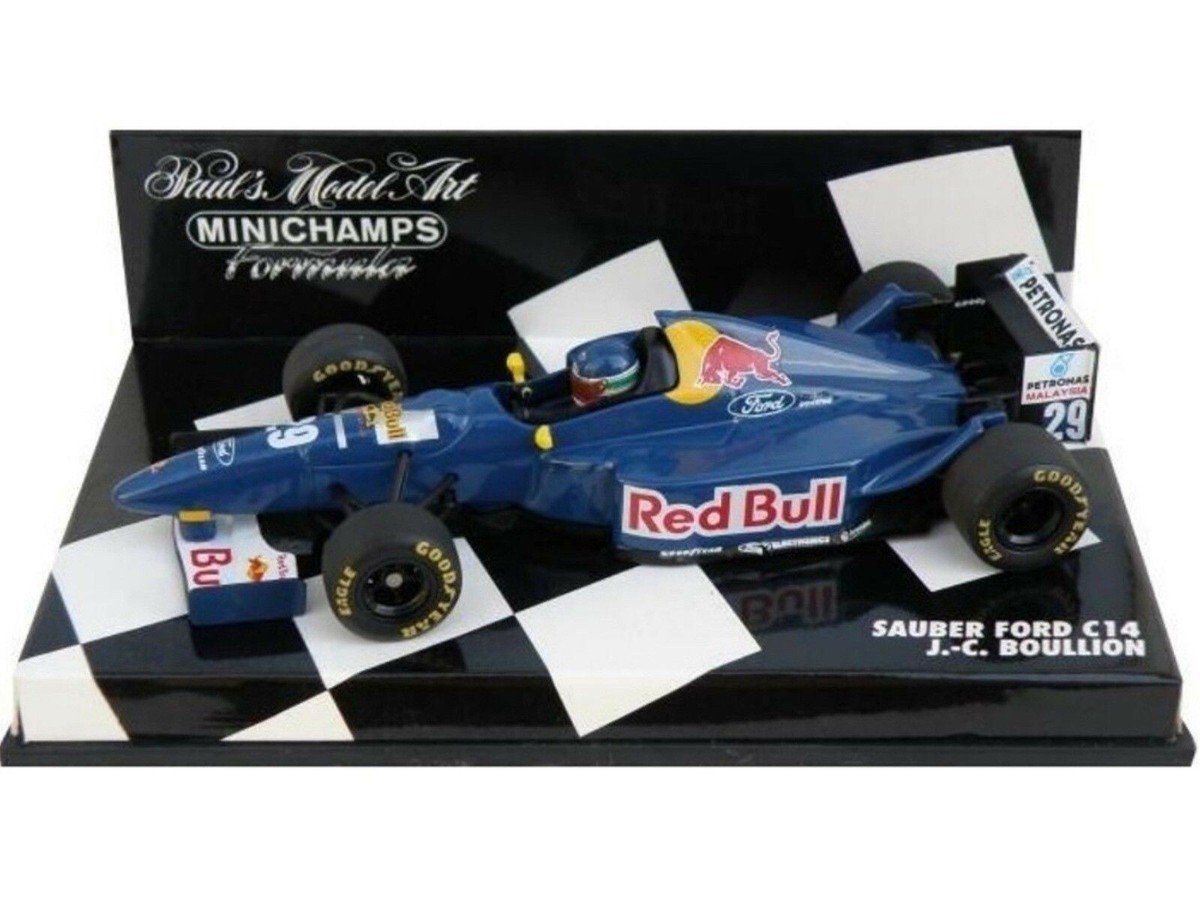WOW EXTREMELY RARE Sauber C14 Ford Boullion Aida 1995 Last GP 1:43