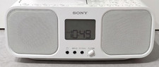 SONY CFD-S401 CD Radio Cassette Recorder White Good