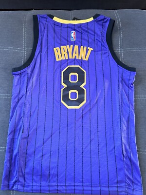 Nike LA Lakers Jersey Kobe Bryant #8 City Edition Size Medium