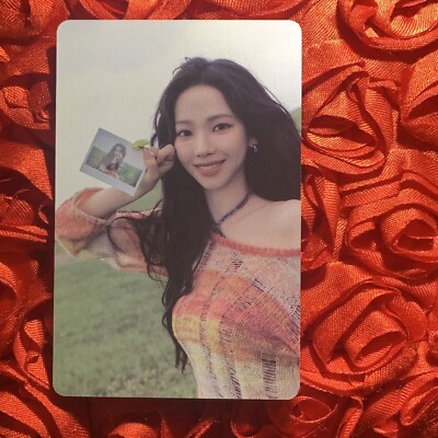 Karina AESPA MYSTERY Circle K-Pop Idol Photo Card Windy Girl Sweet