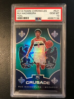 2019 Rui Hachimura HOLO PSA 10