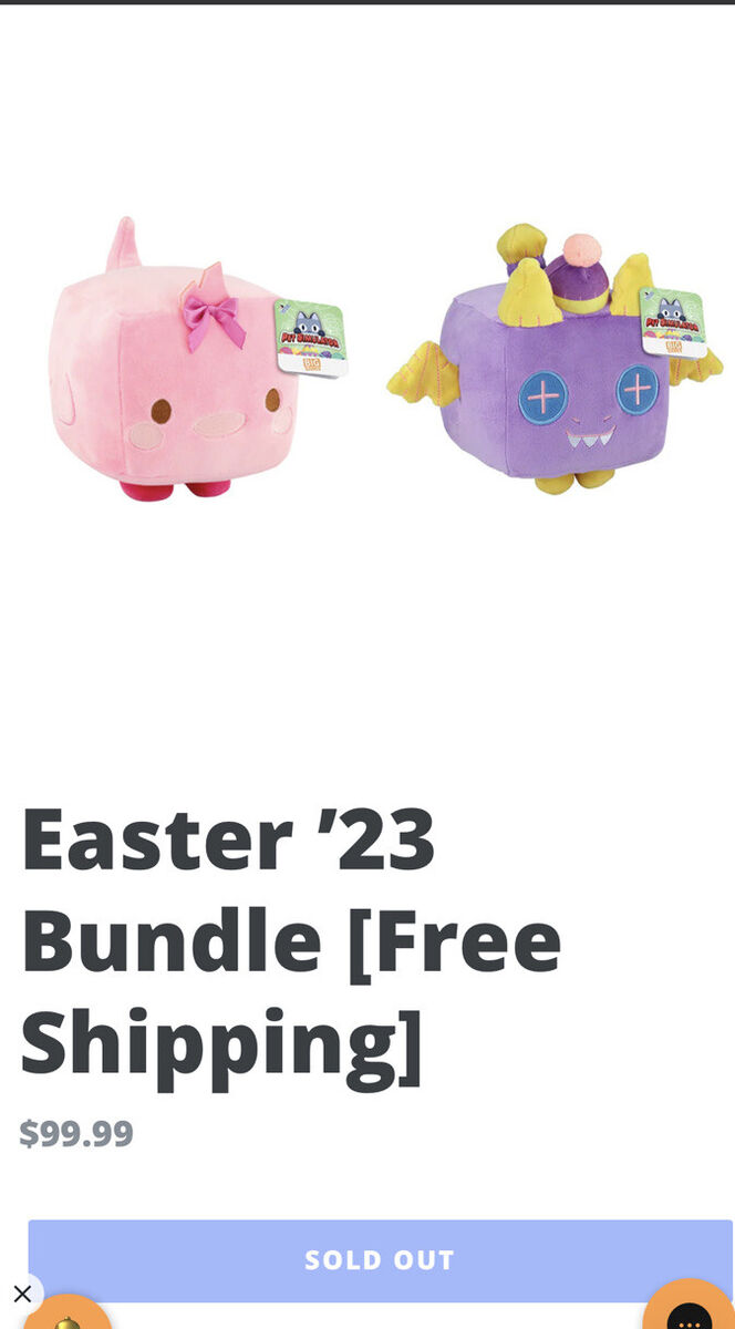 ✓ PET SIMULATOR X Easter '23 Bundle Pack w/ Codes SOLD OUT Roblox