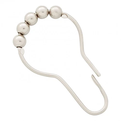 Signature Hardware Roller Ball Shower Curtain Rings - Thumbnail 4