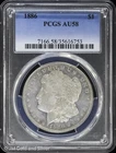 1886-P $1 Morgan Silver Dollar PCGS AU 58