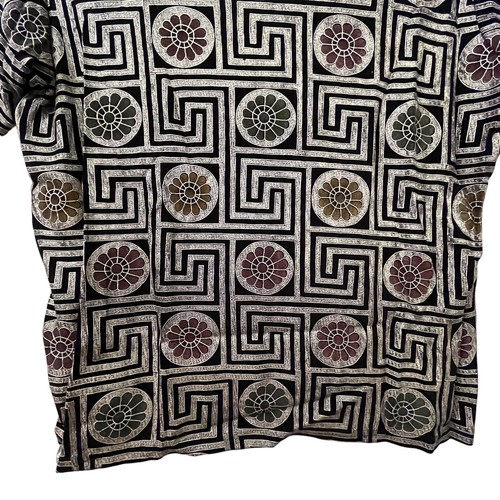 Top donna Jaipur 1x blusa stampa marocchina testurizzata metallizzata maglia aderente elasticizzato - Foto 4 di 8