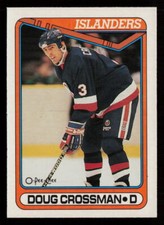 Doug Crossman 1990-91 O-Pee-Chee #72 New York Islanders