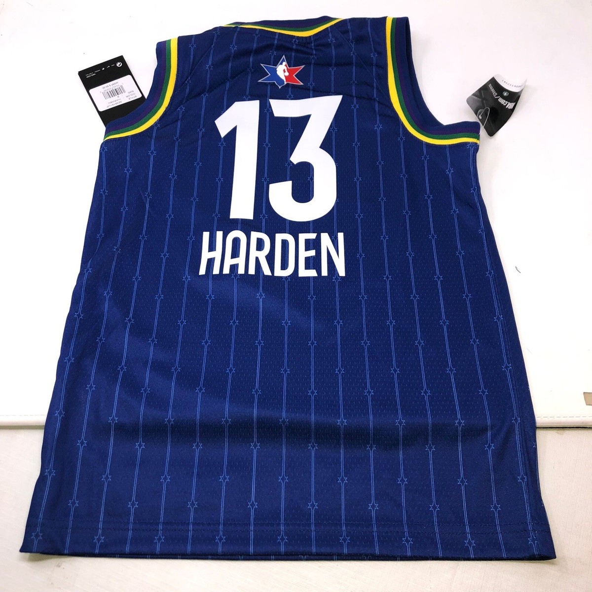 NBA All Star Game Philadelphia 76ers Blue Nike Jersey James