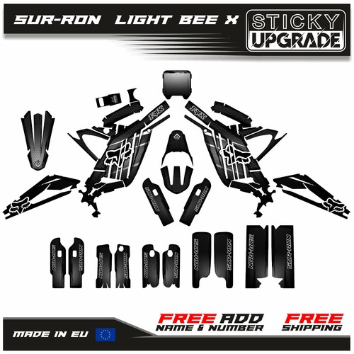 Sur-ron Light Bee Graphics Kit 21 Mil, Surron Wrap, Segway X260 Stickers, Decals - Picture 2 of 11