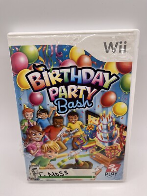 Birthday Party Bash (Nintendo Wii, 2009) - Tested Free S/H