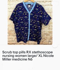 Nicole Miller scrub sets women L/XL