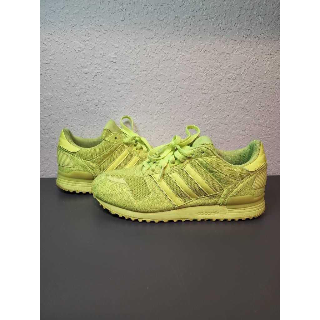 Adidas Mens Zx 700 Running Shoes Yellow S79187 Suede Low Top Adidas Mens Zx 700 Running Shoes Yellow S79187 Suede Low Top