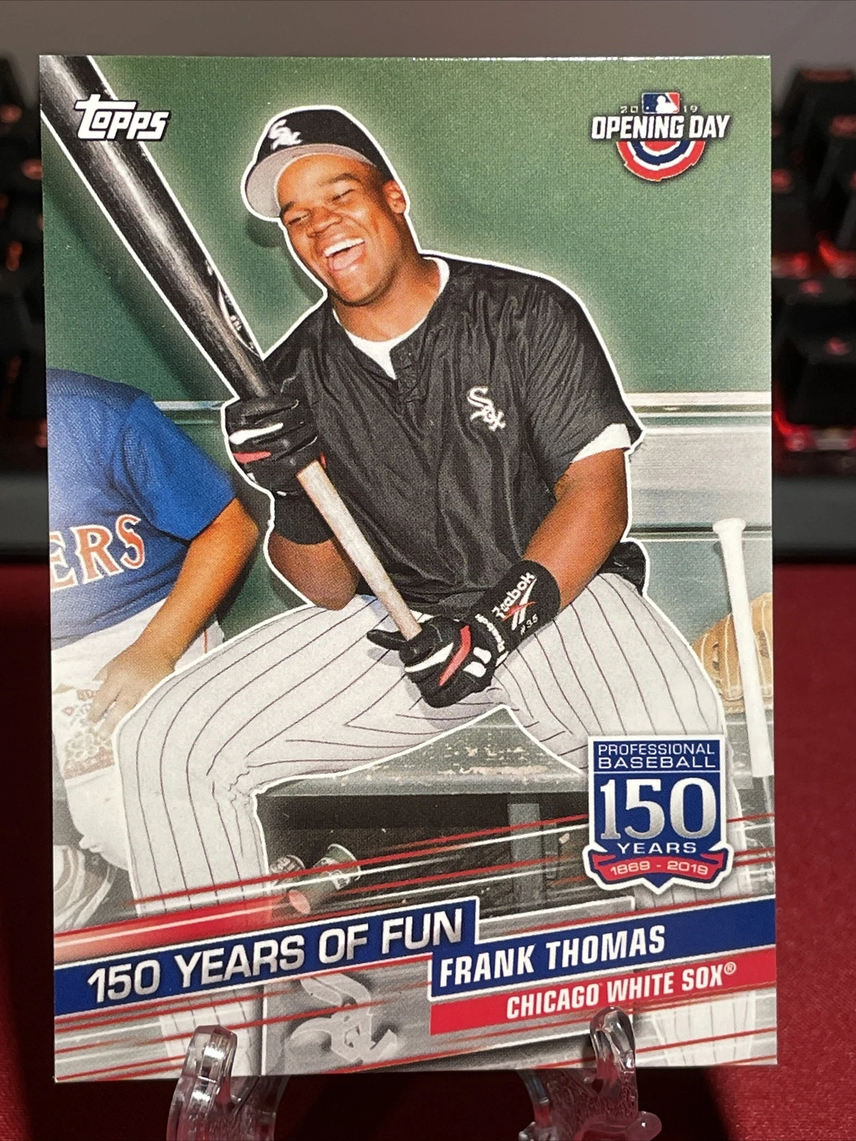 2019 Topps Opening Day Frank Thomas 150 Years of Fun Insert Card #YOF-16 A630