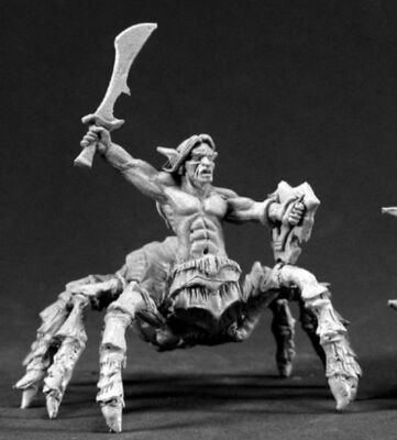 1x ISIRI SPINNE männlich KRIEGER -WARLORD REAPER Miniatur Figur JDR RPG 14514