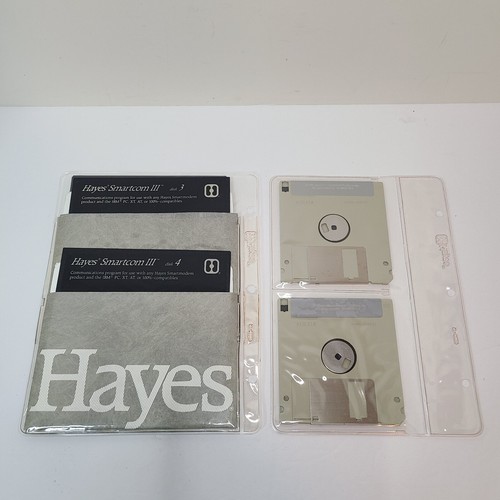 Hayes Smartmodem 2400B Smartcom III 3 Telecompiting System For IBM 1987 - Picture 11 of 18