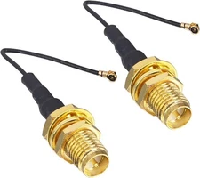 onelinkmore UFL to SMA M.2 NGFF SMA Female Jack Bulkhead to IPX IPEX MHF4 RF