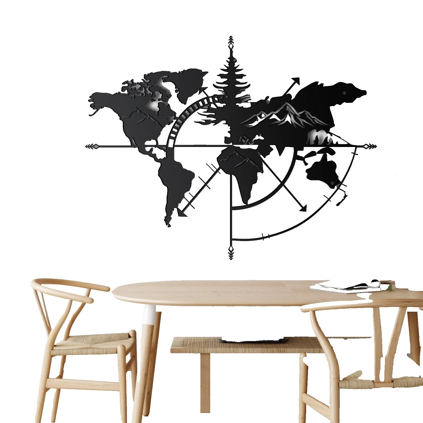 Caballos Negro Placas Y Letreros Decoración para el Hogar