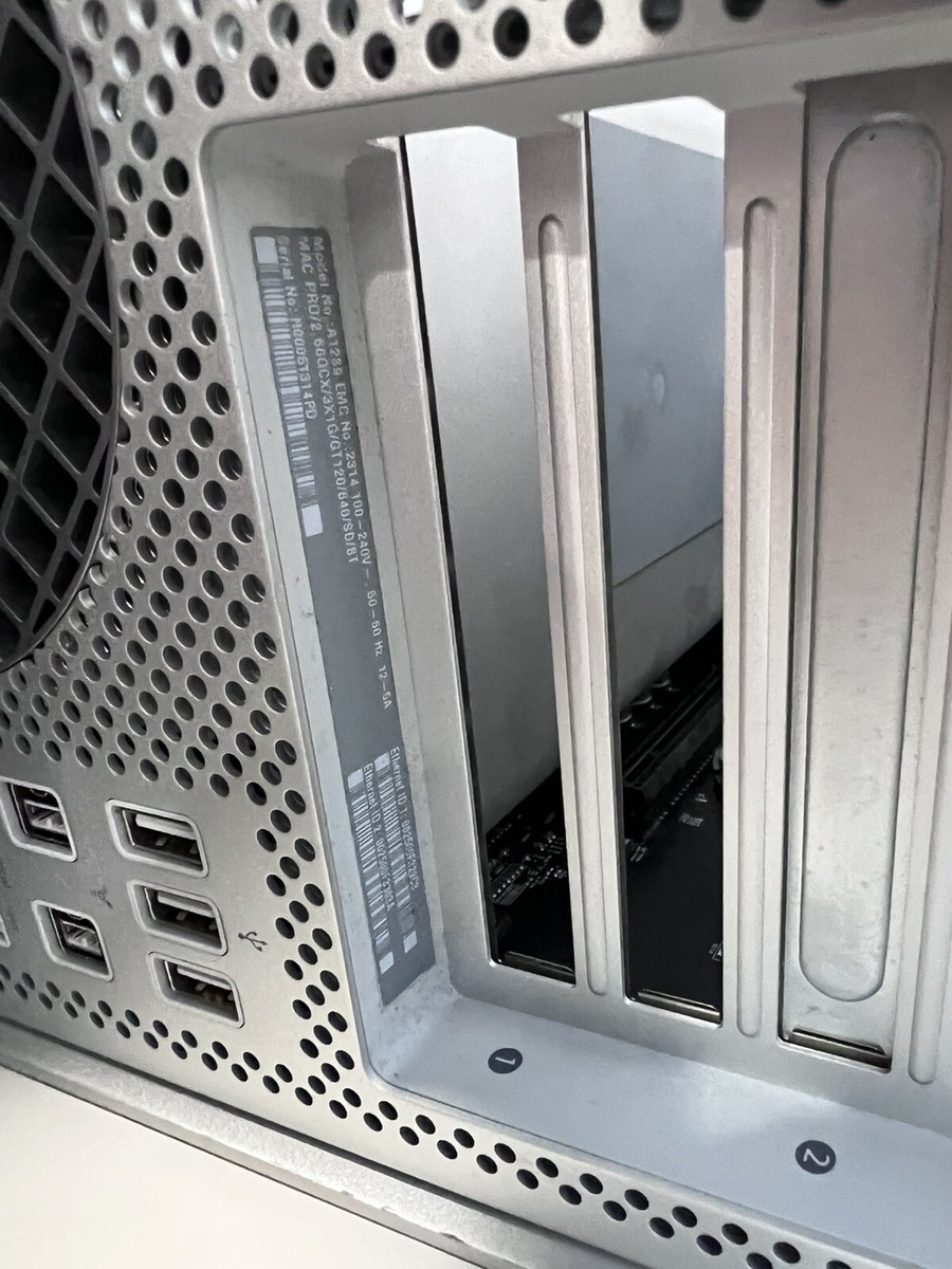 Apple Mac Pro 5,1 2010 Xeon 2.66GHz CX 8GB No HDD and Caddy