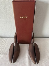 Bally Dark Brown Wood Shoe Trees Size S 39/40 US 6/7 MSRP 150