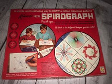 1967 Kenner Productions Spirograph with Box Booklet Pattern Drawing Art Kit