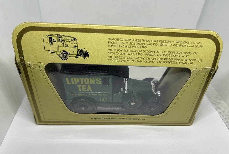 MATCHBOX: MODELS OF YESTERYEAR - Y-5 LIPTON'S TEA 1927 TALBOT - Image 3 of 4