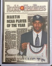 Kenyon Martin - 2000-01 Fleer NBA Hoops - Rookie Headliners #1