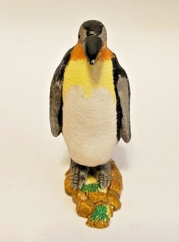 EMPEROR KING PENGUIN BIRD FIGURINE STATUE - Picture 3 of 9