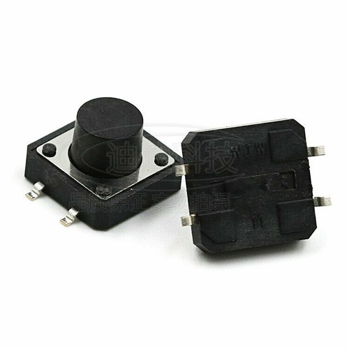 12x12mm Touch Drucktaster Schalter Taktschalter Panel PCB Micro Switch 4 Pin SMD - Bild 2 von 4
