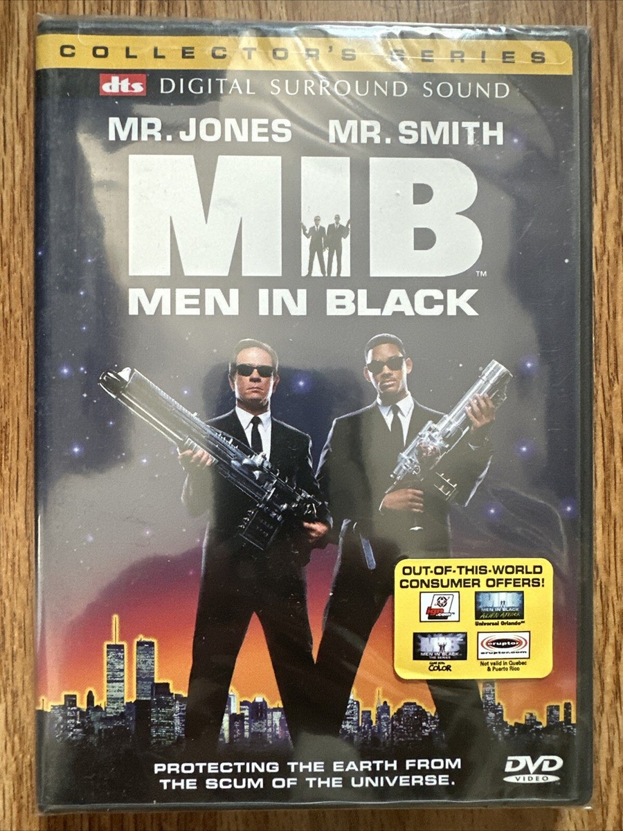 MEN IN BLACK Tommy Lee Jones Will Smith DVD 2000 DTS Audio