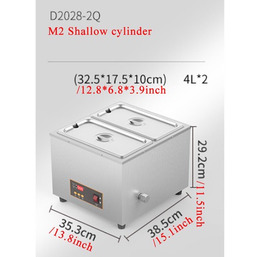1000W Electric Chocolate Melter Maker Commercial Stainless Steel Heater Machine - Picture 14 of 18